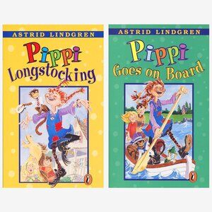 Pippi Longstocking by Astrid Lindgren Book Pack – Scholastic Set of 2